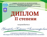 В копилке БГМК еще один Диплом